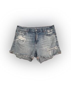 Women’s American Eagle Outfitters Ex-Boyfriend Distressed Denim Shorts Size 12